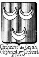 Oliphant Coat of Arms / Family Crest 3