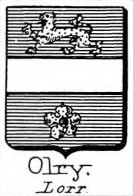 Olry Coat of Arms / Family Crest 2