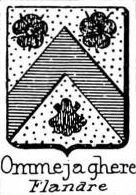 Ommejaghere Coat of Arms / Family Crest 0