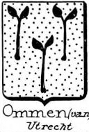 Ommen Coat of Arms / Family Crest 1