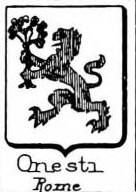 Onesti Coat of Arms / Family Crest 3