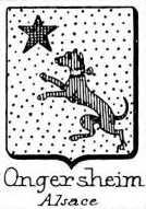 Ongersheim Coat of Arms / Family Crest 0