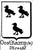 Oostkamp Coat of Arms / Family Crest 0