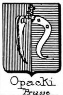 Opacki Coat of Arms / Family Crest 0