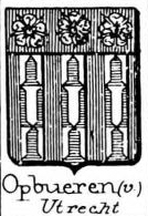 Opbueren Coat of Arms / Family Crest 0