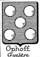 Ophoff Coat of Arms / Family Crest 0