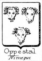 Oppestal Coat of Arms / Family Crest 0