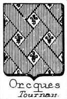 Orcques Coat of Arms / Family Crest 0