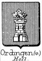 Ordingen Coat of Arms / Family Crest 0