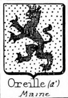 Oreille Coat of Arms / Family Crest 1