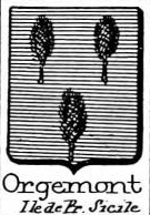 Orgemont Coat of Arms / Family Crest 2