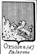 Orioles Coat of Arms / Family Crest 1