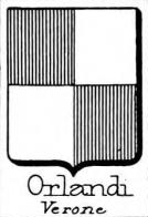 Orlandi Coat of Arms / Family Crest 2