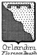 Orlandini Coat of Arms / Family Crest 6