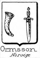 Ormsson Coat of Arms / Family Crest 0