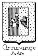 Ornevinge Coat of Arms / Family Crest 0