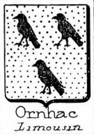 Ornhac Coat of Arms / Family Crest 0