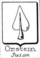 Orstein Coat of Arms / Family Crest 0