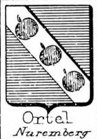 Ortel Coat of Arms / Family Crest 0