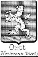 Ortt Coat of Arms / Family Crest 1