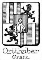 Ortthaber Coat of Arms / Family Crest 0