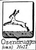 Osenbruggen Coat of Arms / Family Crest 0