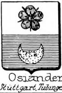 Osiander Coat of Arms / Family Crest 0