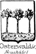 Osterwald Coat of Arms / Family Crest 1