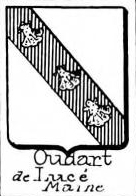 Oudart Coat of Arms / Family Crest 3