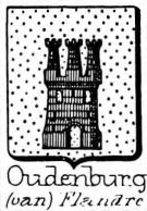 Oudenburg Coat of Arms / Family Crest 1
