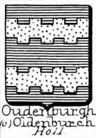 Oudenburgh Coat of Arms / Family Crest 0