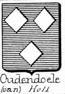 Oudendoele Coat of Arms / Family Crest 0