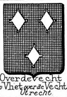 Overdevecht Coat of Arms / Family Crest 0