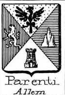 Parenti Coat of Arms / Family Crest 2