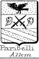 Paribelli Coat of Arms / Family Crest 1