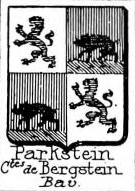 Parkstein Coat of Arms / Family Crest 1