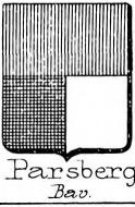 Parsberg Coat of Arms / Family Crest 1