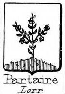 Partaire Coat of Arms / Family Crest 0