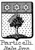 Particelli Coat of Arms / Family Crest 0