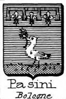 Pasini Coat of Arms / Family Crest 14