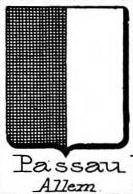 Passau Coat of Arms / Family Crest 0