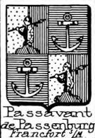 Passavant Coat of Arms / Family Crest 2