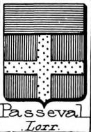 Passeval Coat of Arms / Family Crest 0