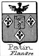 Patin Coat of Arms / Family Crest 1