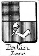 Patin Coat of Arms / Family Crest 2