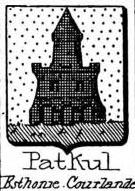 Patkul Coat of Arms / Family Crest 0