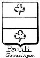 Pauli Coat of Arms / Family Crest 7