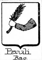 Pauli Coat of Arms / Family Crest 11