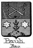 Pauli Coat of Arms / Family Crest 12
