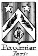 Paulmier Coat of Arms / Family Crest 1